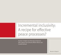 Incremental inclusivity: A recipe for effective peace processes?